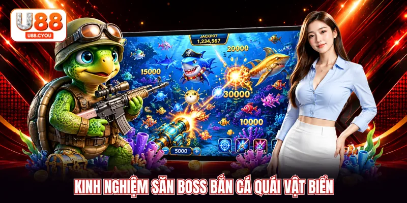 Kinh nghiệm săn boss bắn cá quái vật biển